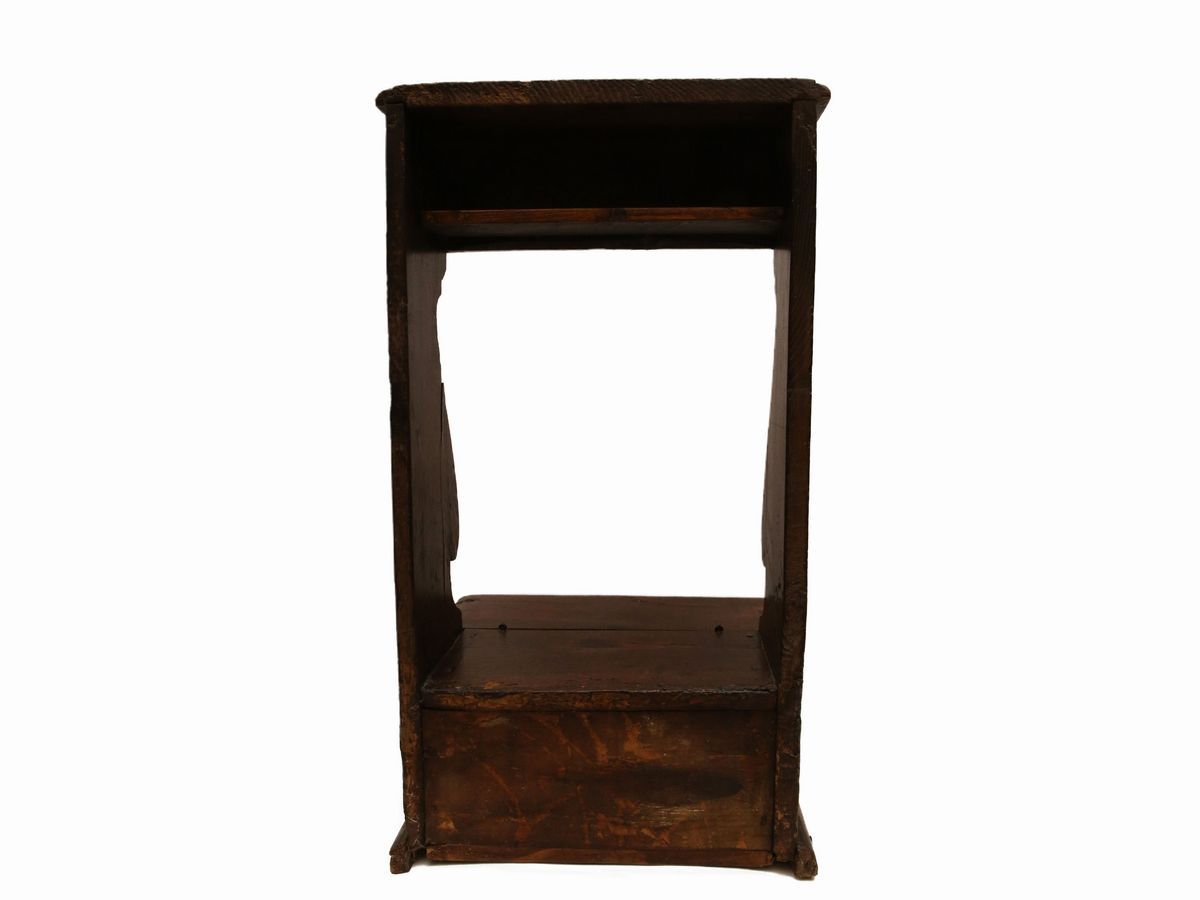 Inginocchiatoio Rustico in Legno di Rovere o Castagno