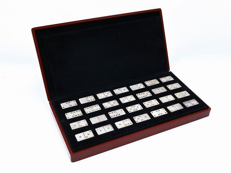 Gioco del Domino in Argento