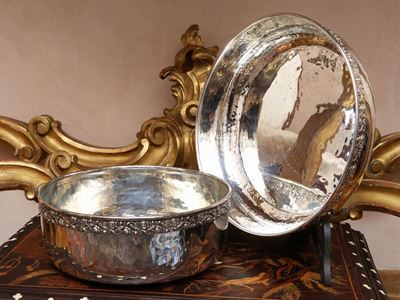 Coppia di Centrotavola in Argento, Brandimarte