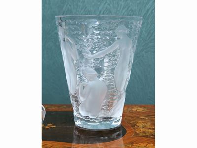 Vaso Ondine in Cristallo, Lalique France