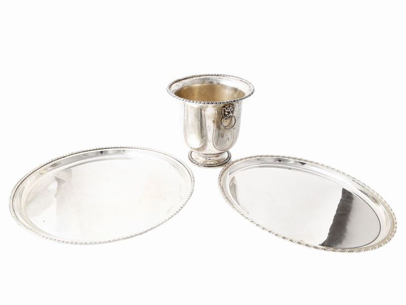 Lotto di Accessori per la Tavola in Argento