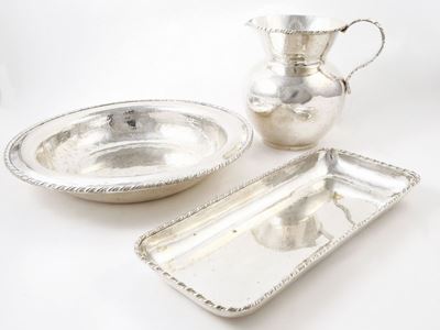 Lotto di Accessori per la Tavola in Argento
