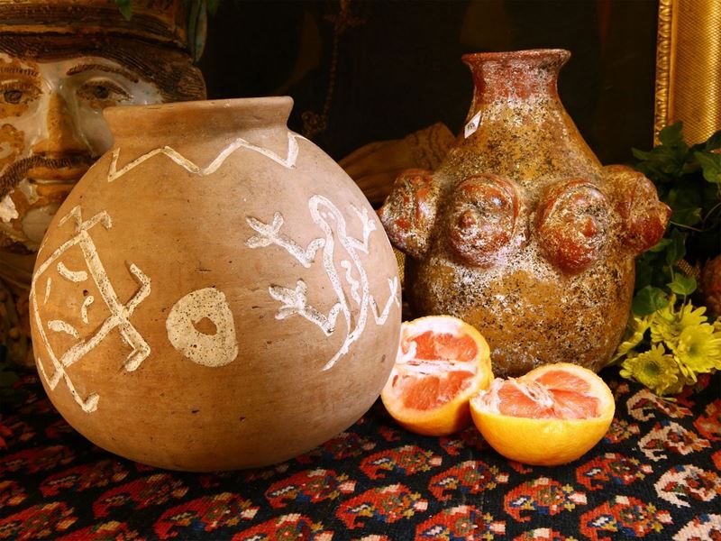 Due Vasi in Terracotta