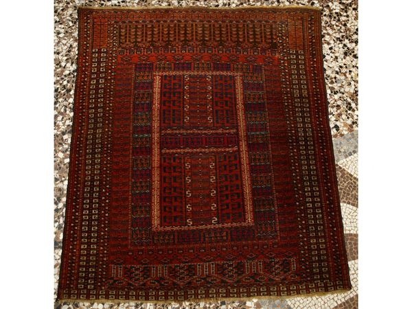 Old manufacture Caucasian carpet