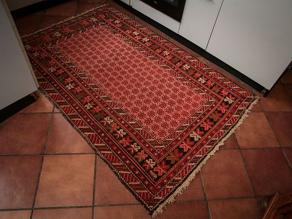 Old manufacture Caucasian carpet