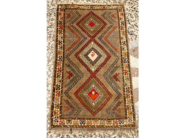 Old manufacture Caucasian carpet
