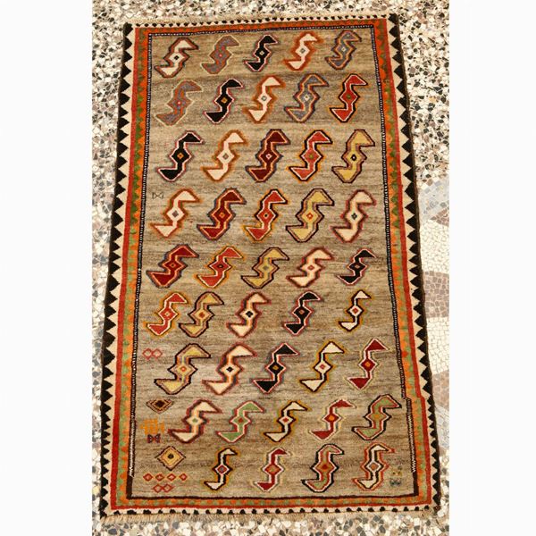 Old manufacture Caucasian carpet