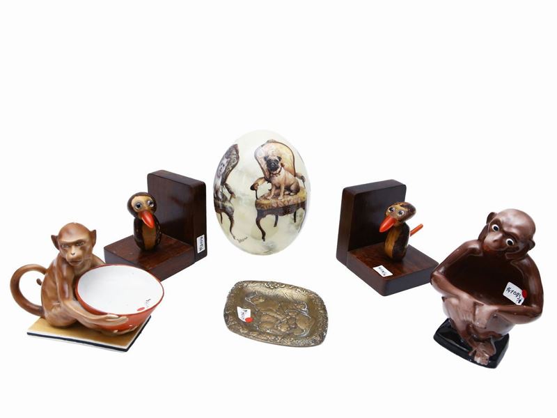 Lotto di Curiosità Animalier