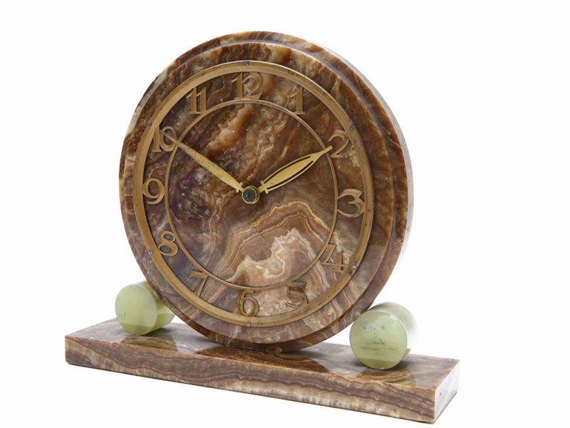 Orologio da Tavolo in Onice