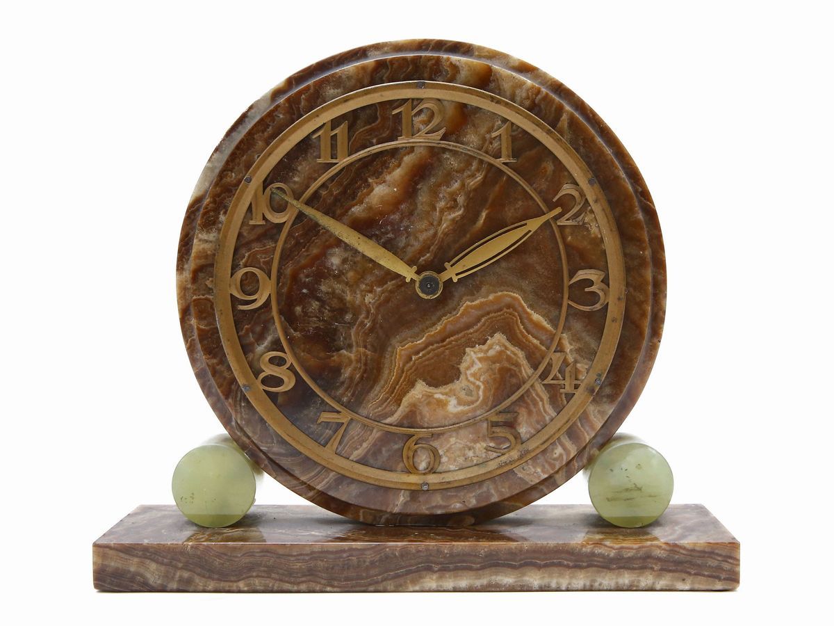 Orologio da Tavolo in Onice