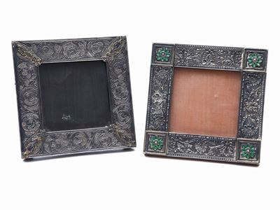 Due Cornici Portaritratti in Argento, Stefani Bologna