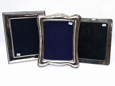 Tre Cornici Portaritratti in Argento