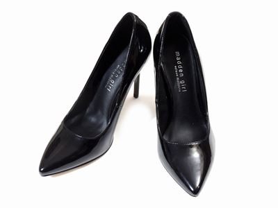 Paio di Decollettè in Vernice Nera, Steve Madden