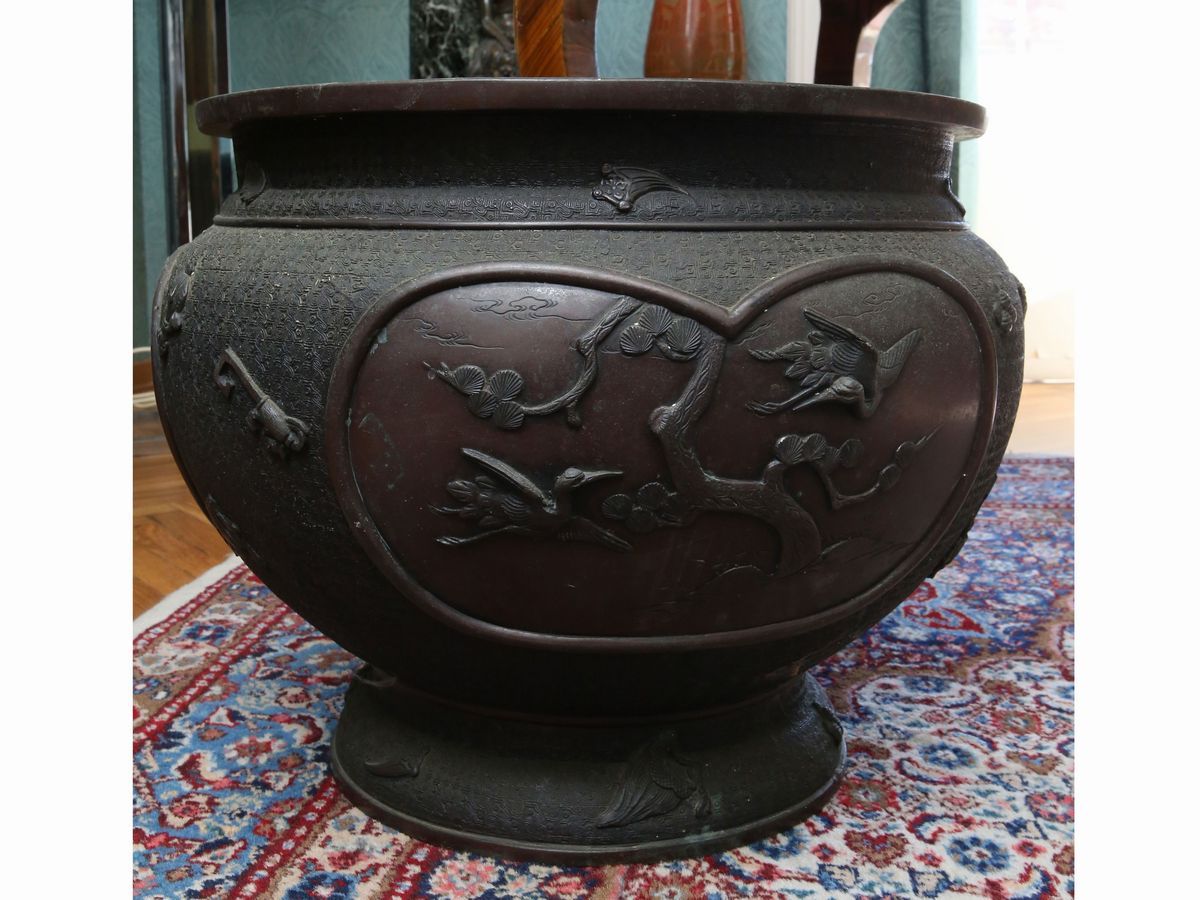 Portavasi in Bronzo