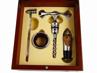 Set da Somelier in Acciaio