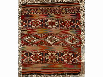 Tappeto Kilim di Vecchia Manifattura