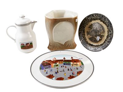 Lotto di Accessori per la Tavola in Ceramica e Porcellana