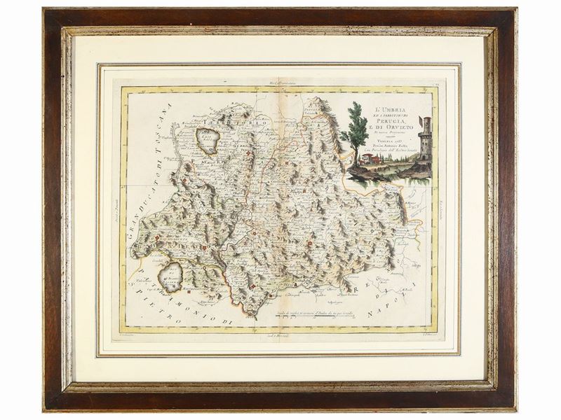 Antonio Zatta - L'umbria ed i Territori di Perugia e Orvieto