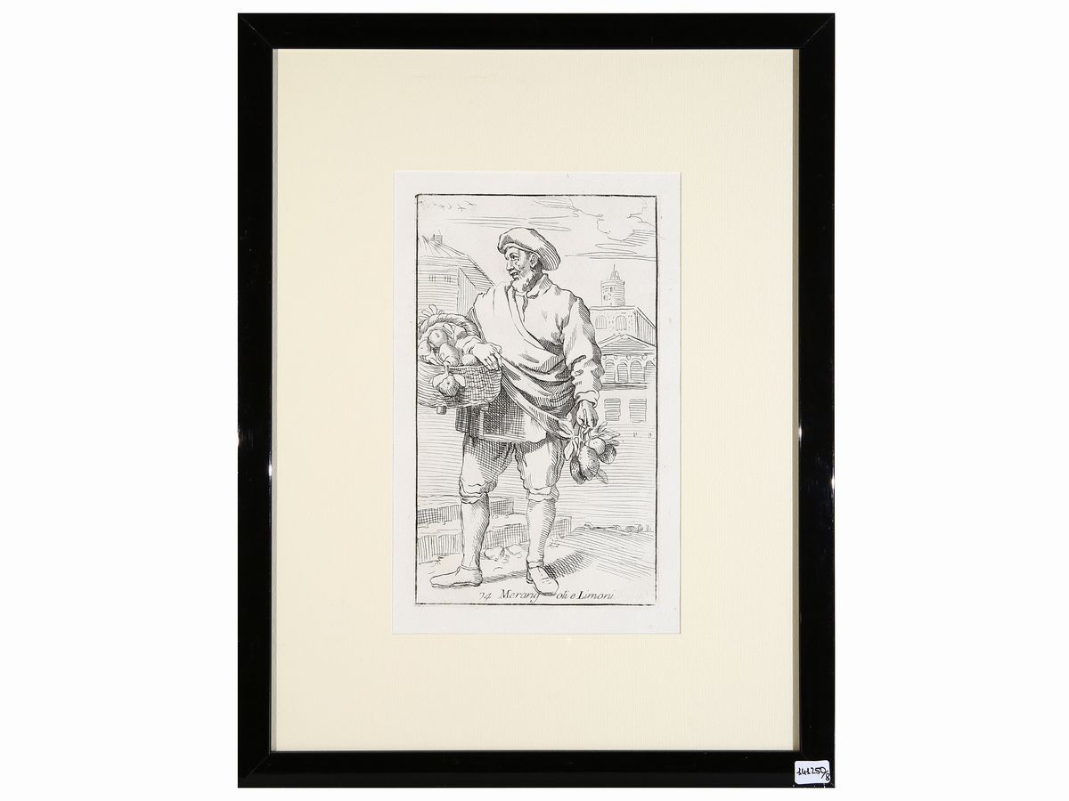 Lotto di Litografie e Incisioni Antiche