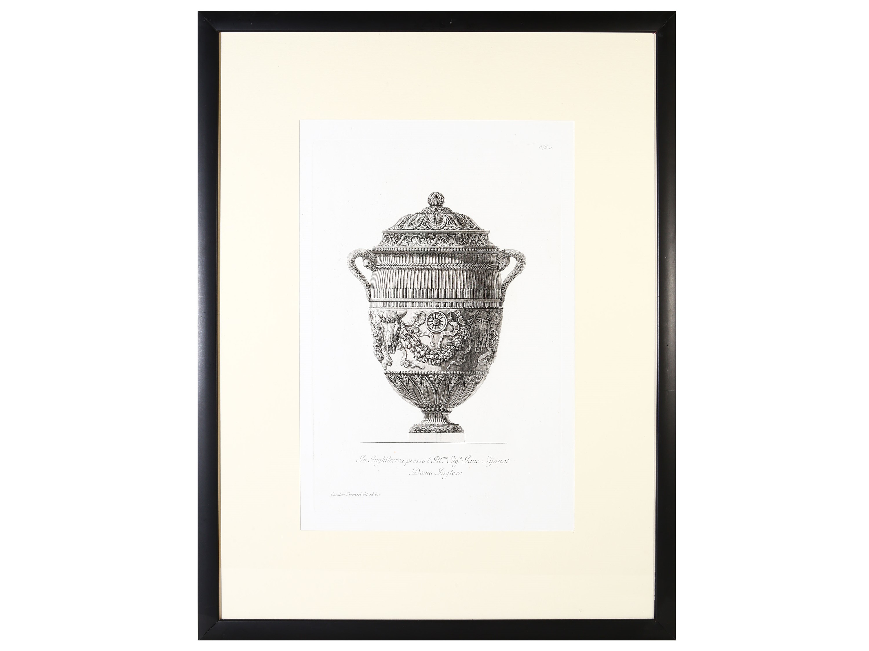 Vasi Antichi, da Giovanni Battista Piranesi