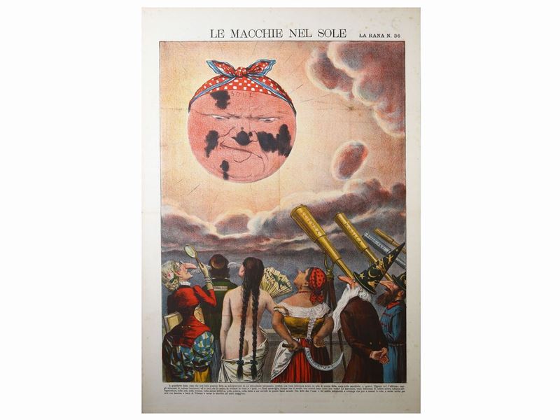 Raccolta di Stampe a Colori Tratte da Riviste D'epoca