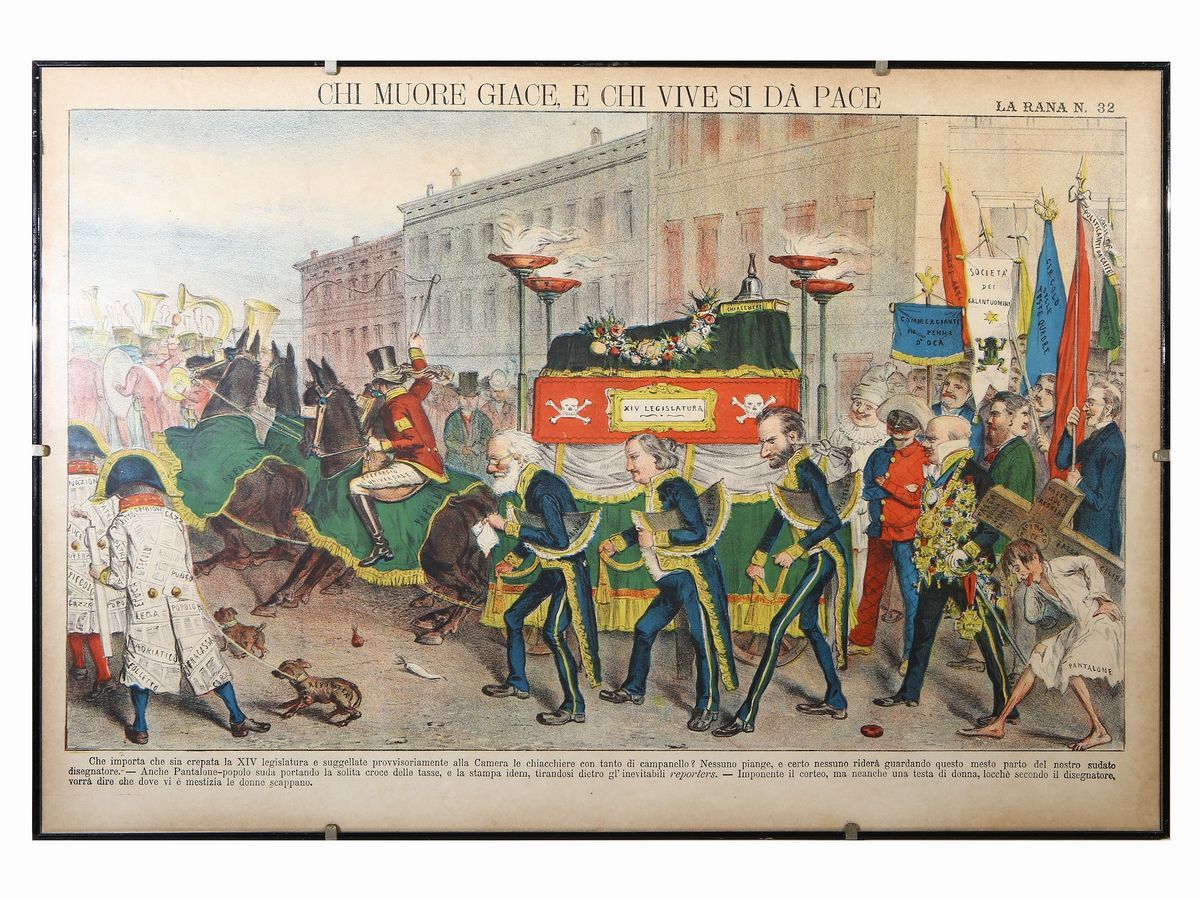 Raccolta di Stampe a Colori Tratte da Riviste D'epoca