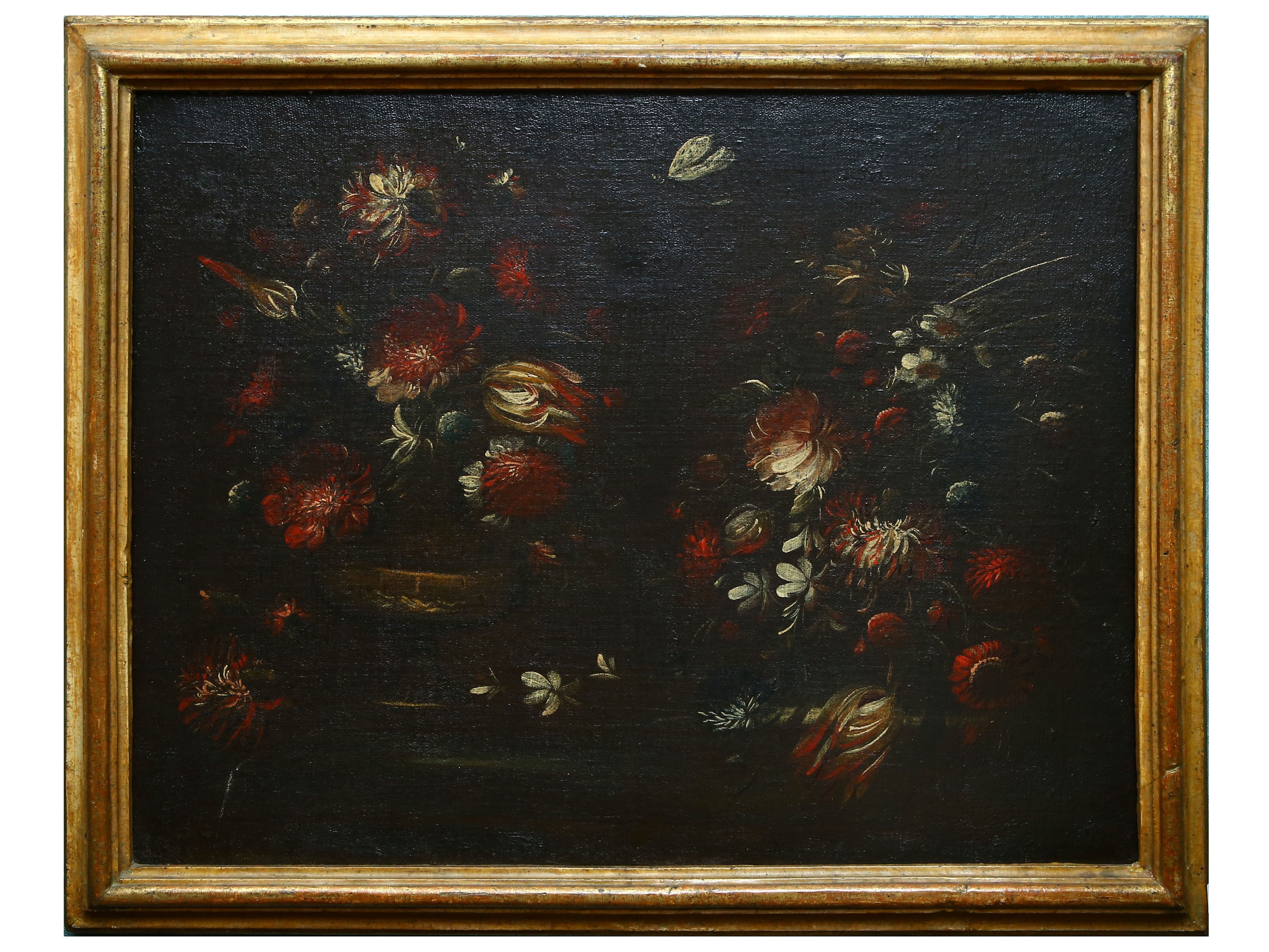 Scuola Lombarda del XVII Secolo - Nature Morte con Fiori
