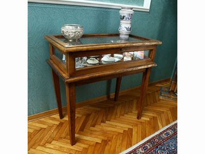 Tavolino Teca in Legno Tenero