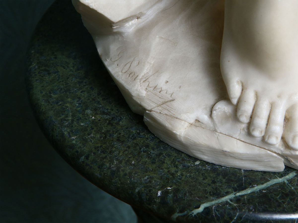 Galileo Pochini (XIX Secolo) - Venere al Bagno
