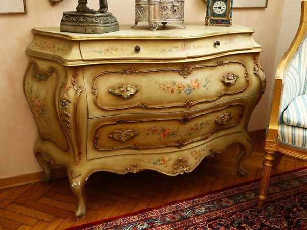 Chest of drawers in lacquered wood  (20th century)  - Auction The collector's florentine house - Maison Bibelot - Casa d'Aste Firenze - Milano