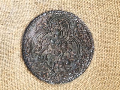Antico Medaglione in Bronzo