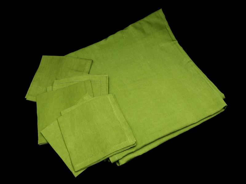 Tovaglia in Lino Verde