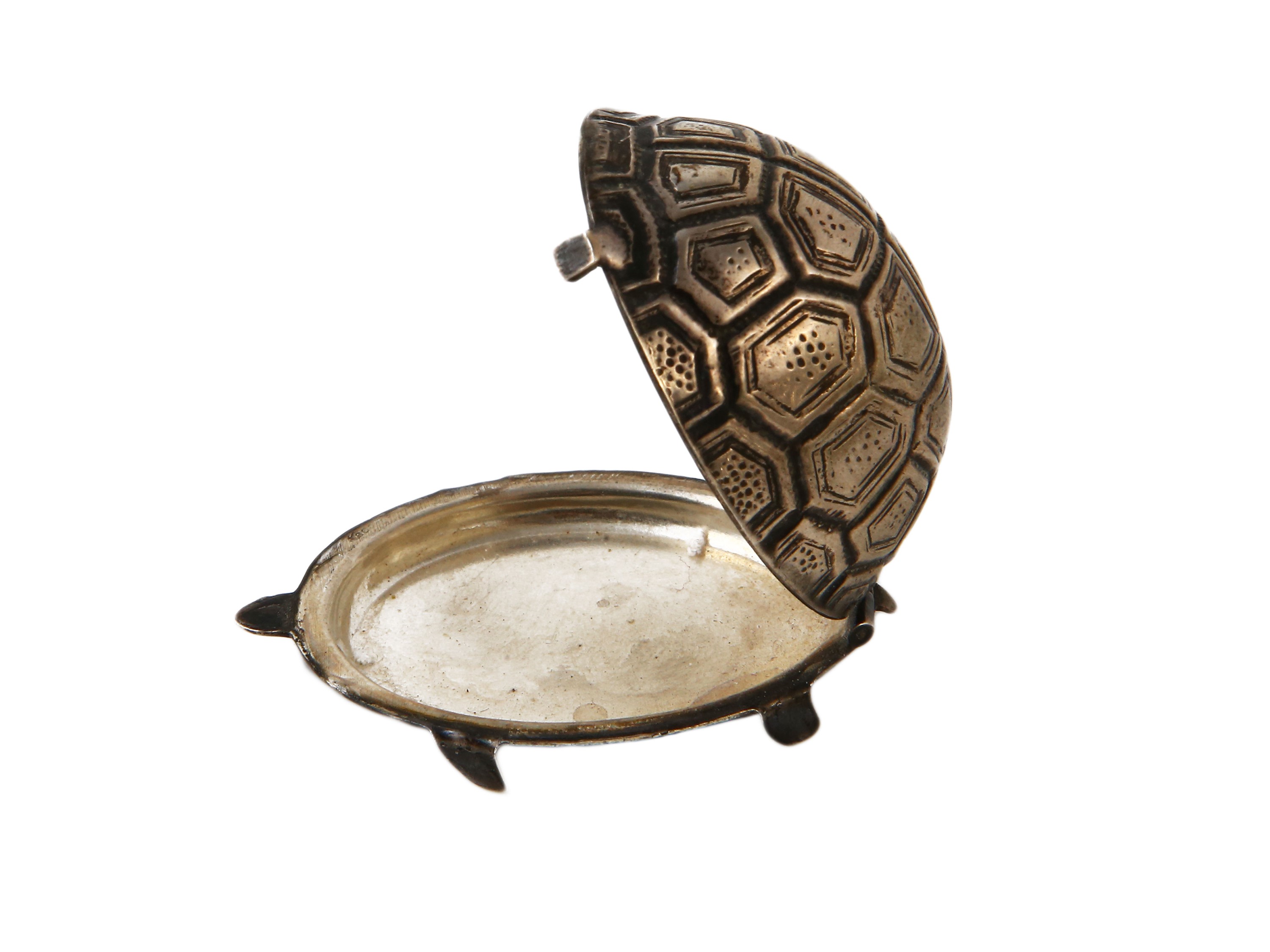 LES POULETTES BIJOUX Bracciale Tartaruga In Argento 925 Con Maglia Intrecciata - 3