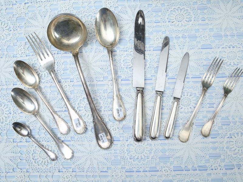 Servizio di Posate in Argento, Cesa