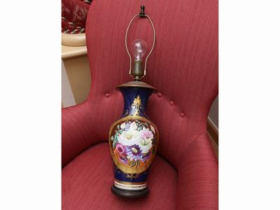 Vaso in Porcellana Policroma