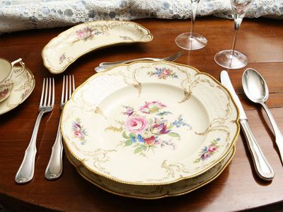 Servizio di Piatti in Porcellana Ivory, Sanssouci Diplomat Rosenthal