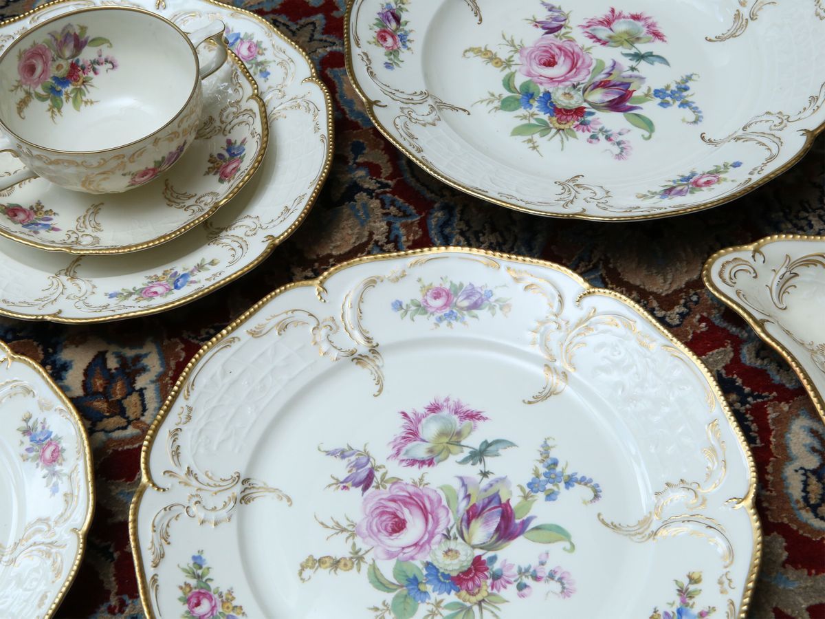 Servizio di Piatti in Porcellana Ivory, Sanssouci Diplomat Rosenthal