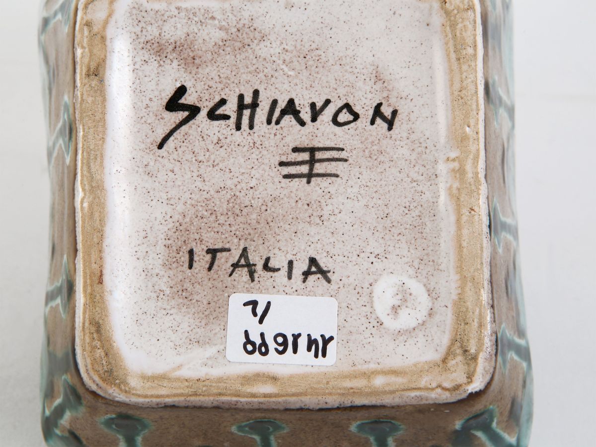 Elio Schiavon - Due Ciotole in Terracotta Invetriata