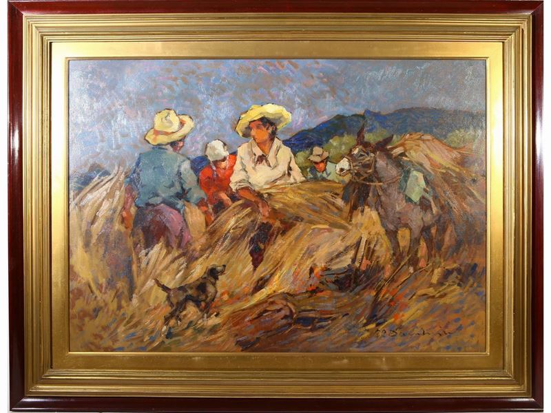 Carlo Domenici - Mietitura