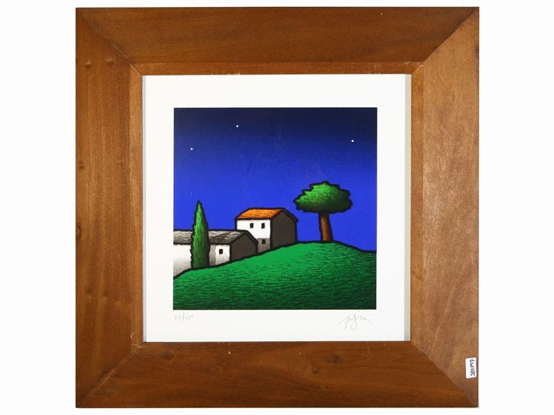 Tino Stefanoni - Paesaggio Notturno