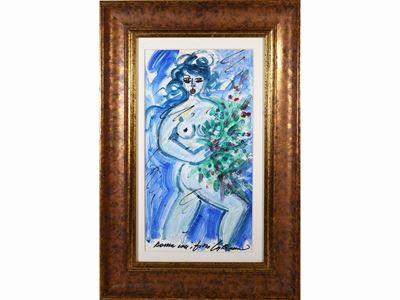 Donna con i Fiori