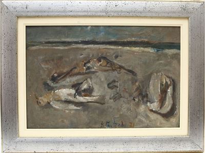 Natura Morta in un Paesaggio Marino 1971