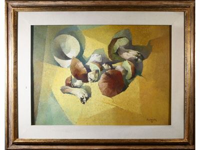 Natura Morta con Funghi 1970