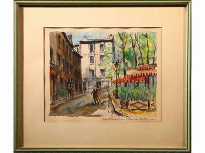 Montmartre - Place Du Teatre