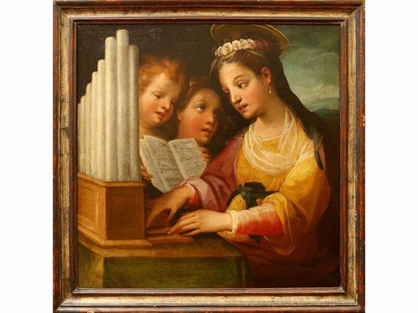 Scuola senese - Santa Cecilia