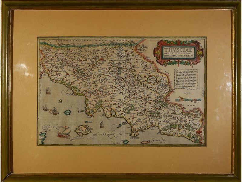 Abraham Ortelius - Thusciae