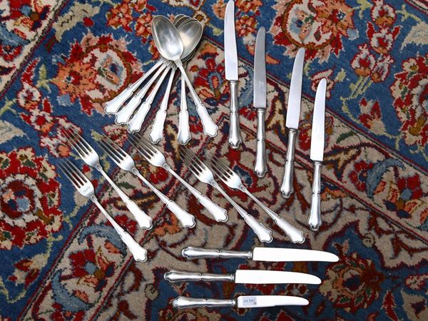 Servizio di posate in argento