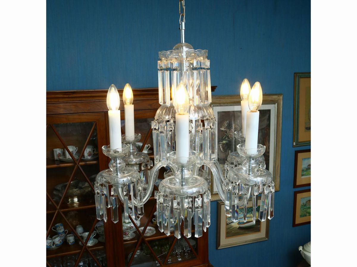 Lampadario in Cristallo di Boemia