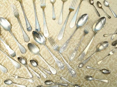 Miscellanea di Posate in Argento