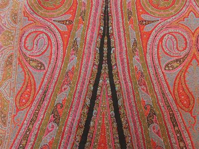 Antico Scialle "kashmir" in Lana